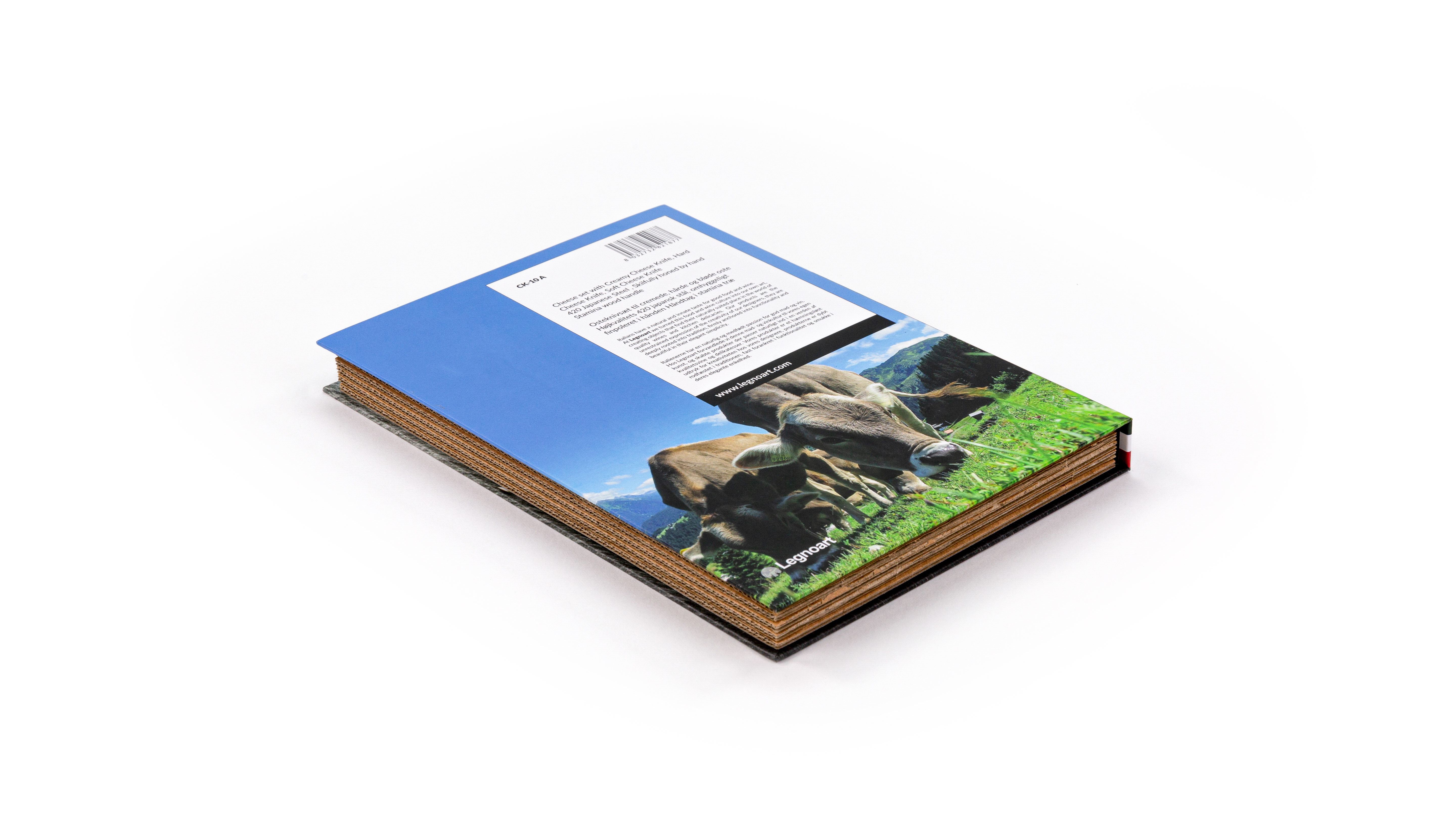 Legnoart LATTEVIVO Osteknivesæt m. 3 dele - mørkt træ